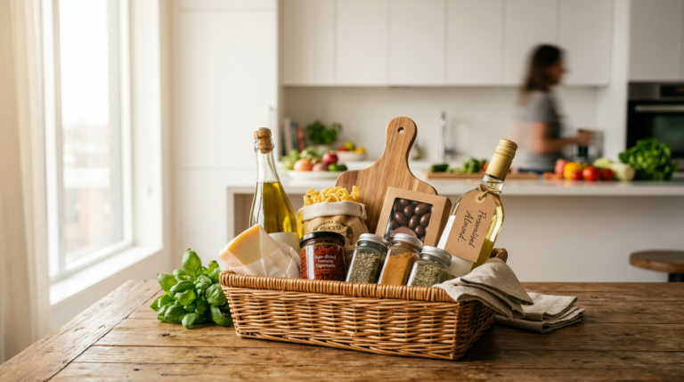 Kulinarische Einzugsgeschenke: Ideen & Körbe