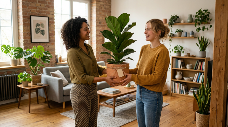 Pflanzen als Einzugsgeschenk: Kreative Wohnideen