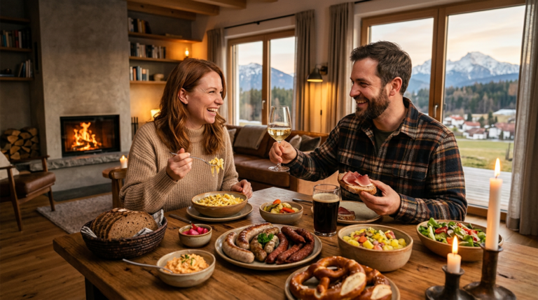 Regionale Spezialitäten als Einzugsgeschenk