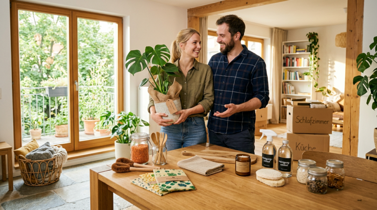 Nachhaltige Einzugsgeschenke: Praktische Helfer